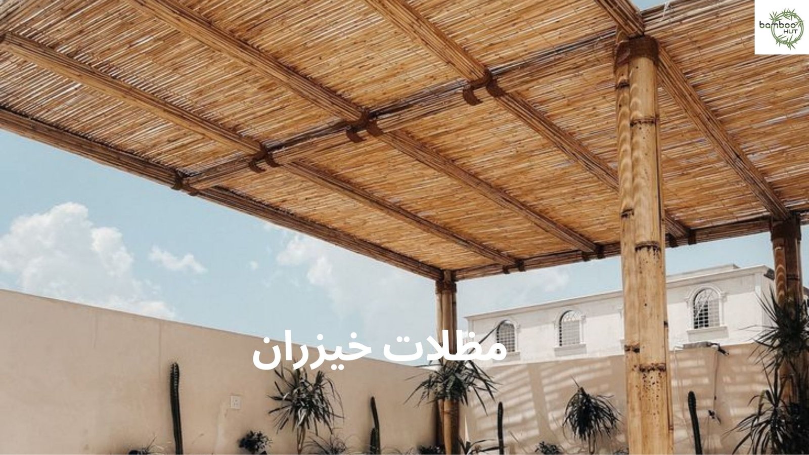 مظلات خيزران