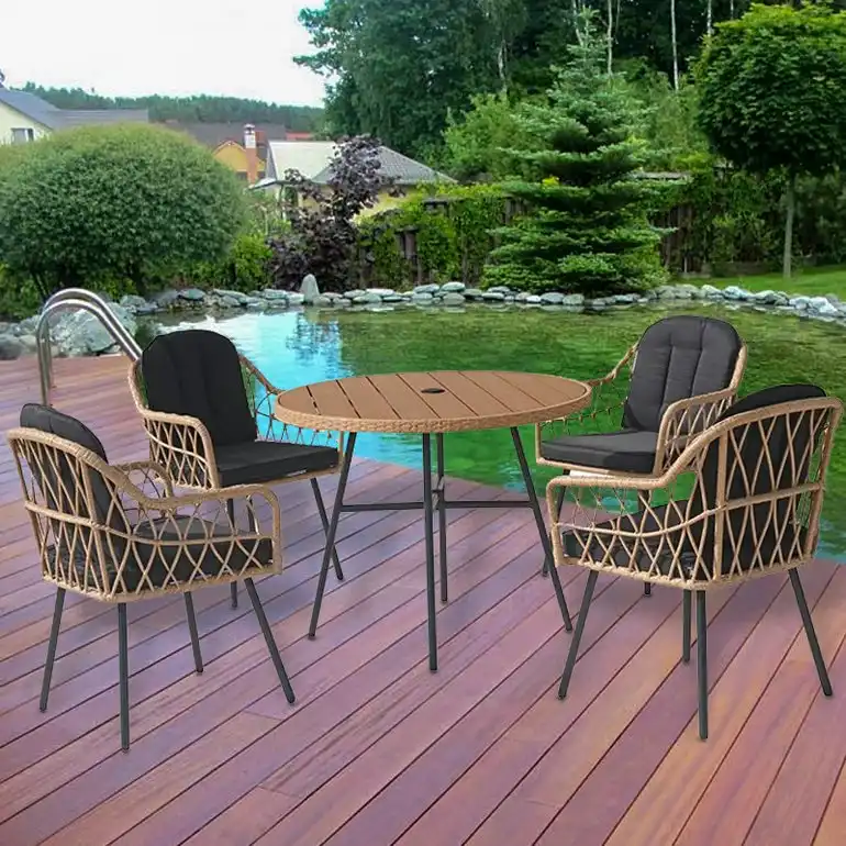 كراسي خيزران للحدائق