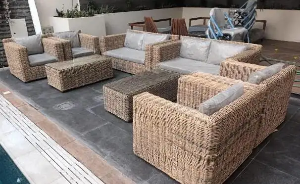 جلسات خيزران طبيعي