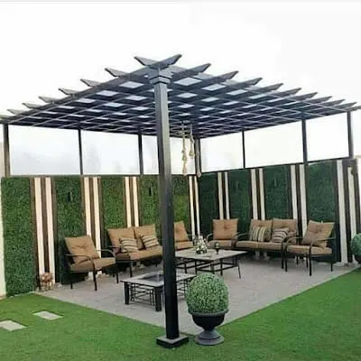 ديكورات مظلات خارجية للمنازل 2026