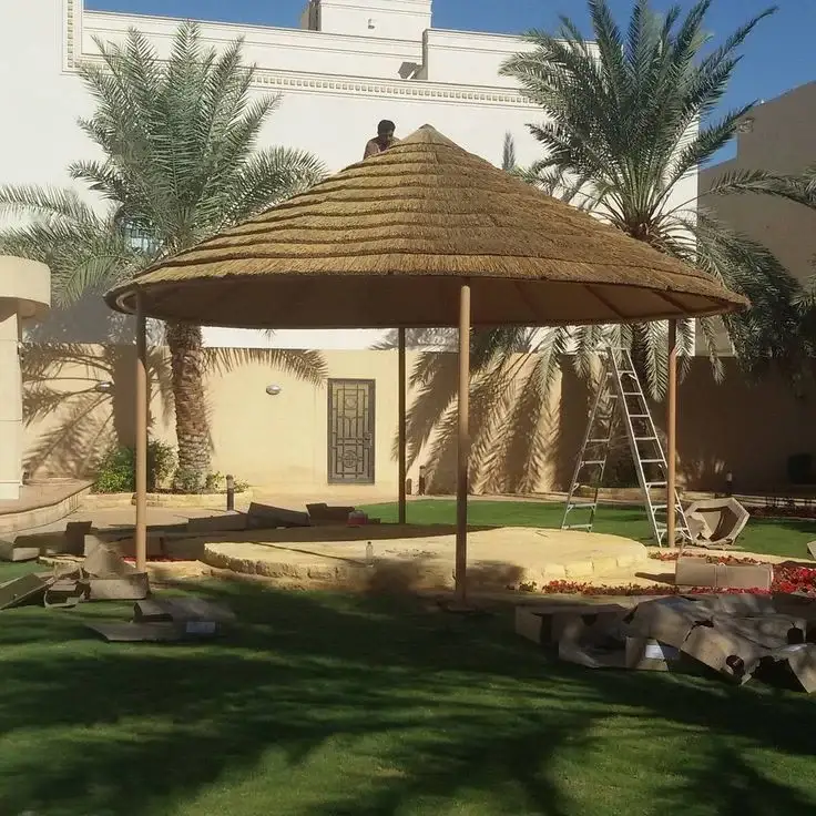 مظلات الخيزران ضد الحرارة والرطوبة